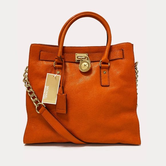35% OFF Michael by Michael Kors Tangerine Hamilton Bag - Picture 1 of 8